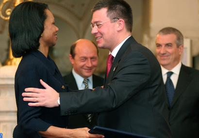 Romania, pamant american