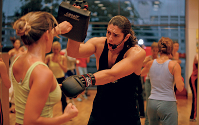 Spectacol de  fitness