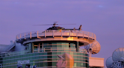 Prima cladire de birouri cu heliport