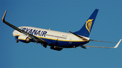 Ryanair zboara in Romania