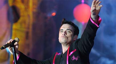 Un weekend cu Robbie Williams