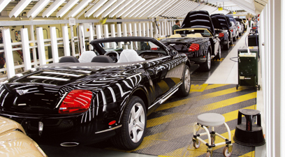 Fotoreportaj: Cum se produce un Bentley
