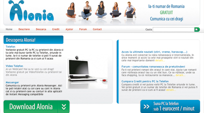 YM, Skype, Alonia