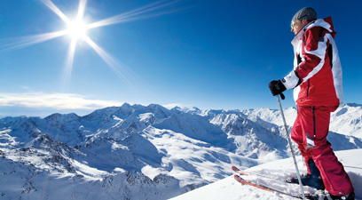 Business on the ski track