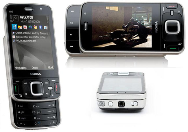 Model Nokia N96 – 540 euro