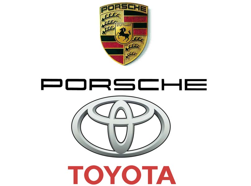 La inceputul anilor 90, Porsche semneaza un memorandum de intelegere cu Toyota pentru a beneficia de pe urma metodelor japoneze de productie. De altfel, toyota acorda in prezent asistenta pentru Porsche in privinta tehnologiei privind masinile cu propulsie hibrida.