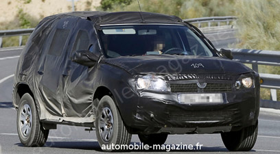 Cum va suna Dacia Kanjara? - GALERIE FOTO
