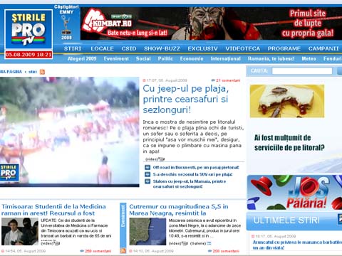 Stirileprotv.ro a depasit pragul de 1.500.000 de vizitatori unici pe luna