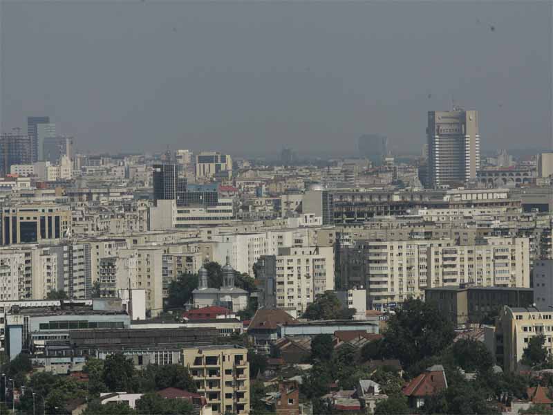 Cel mai inalt bloc din Bucuresti (GALERIE FOTO)