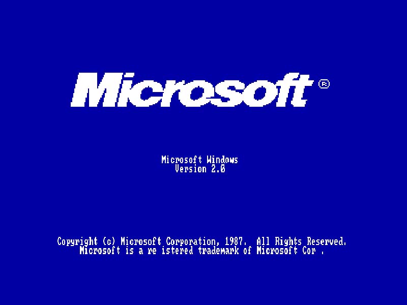 Windows 2 a fost lansat in 1987