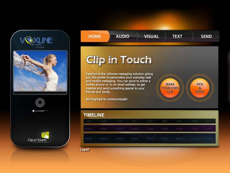 Voxline aduce Clip in Touch in Romania