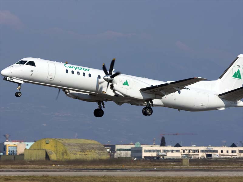 Carpatair, primul operator roman care lanseaza zboruri intre doua orase din afara tarii