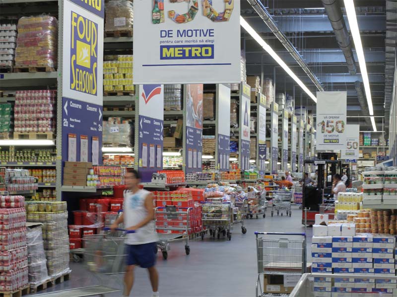 Metro tinteste vanzari de 20% din cifra de afaceri cu marcile proprii