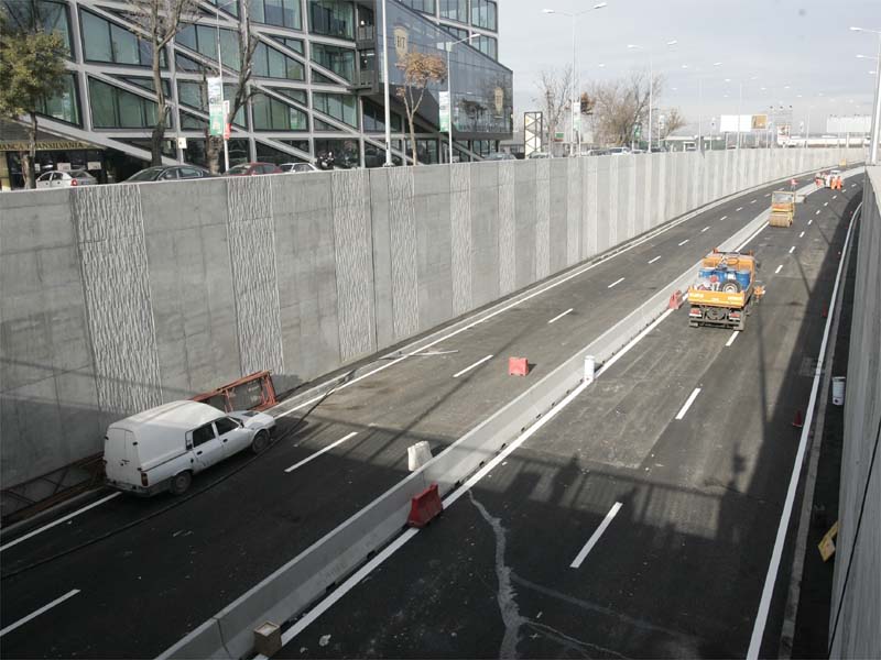 Pasajul Baneasa va fi inaugurat vineri
