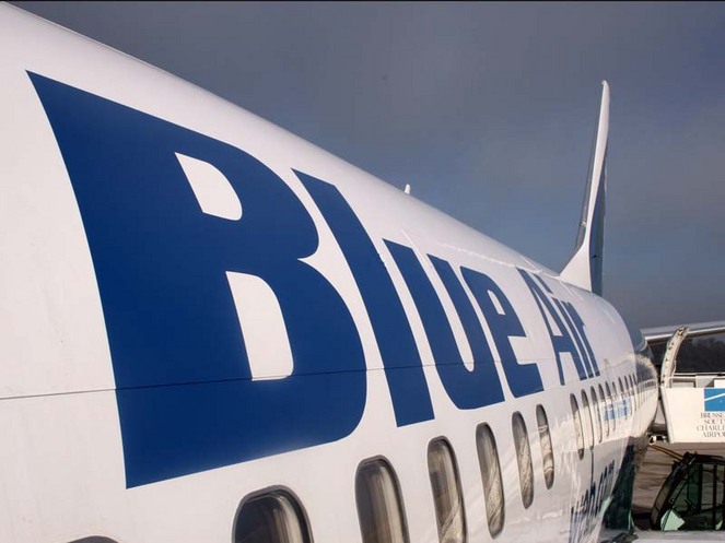 Blue Air a ajuns in cinci ani Tarom la numarul de pasageri transportati