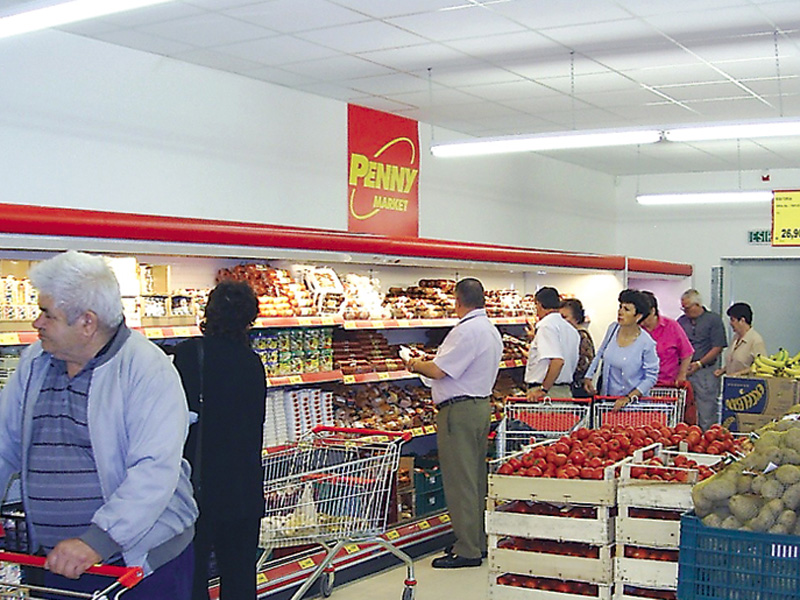 Cel mai ieftin s-a vandut cel mai bine: Penny Market, plus 23%.