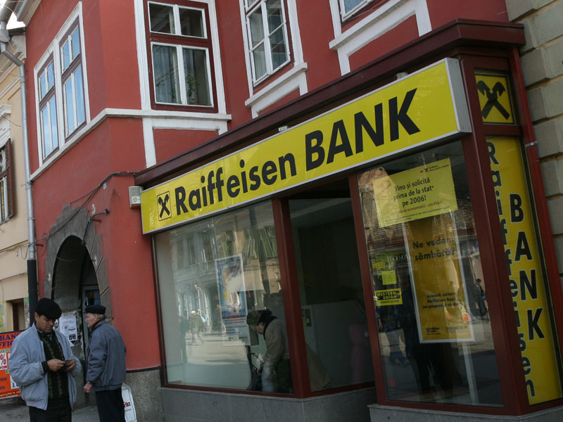 Raiffeisen discuta in Austria fuziunea cu Volksbank