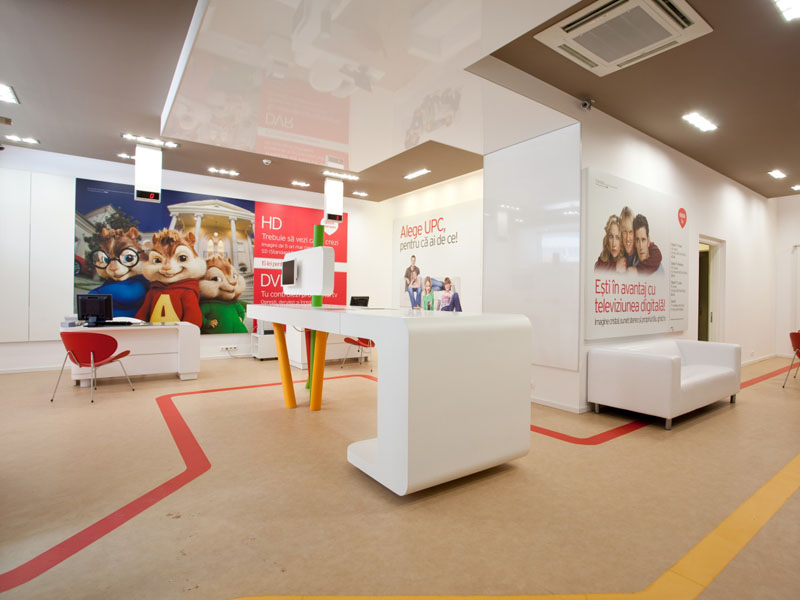 UPC a investit 200.000 de euro intr-un nou concept de magazin