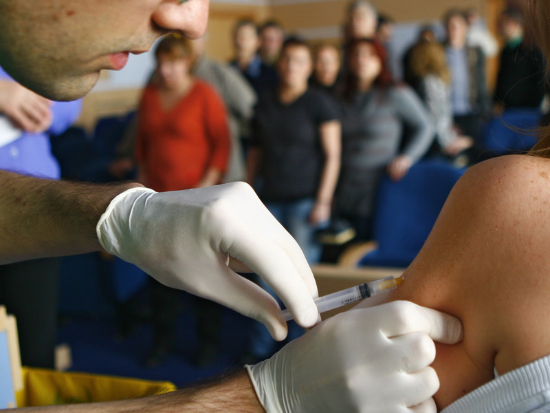 Harta centrelor de vaccinare impotriva A/H1N1 din Bucuresti