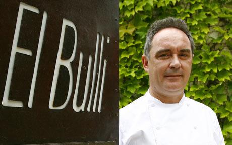 Cel mai scump restaurant din lume, El Bulli, inchis pentru totdeauna