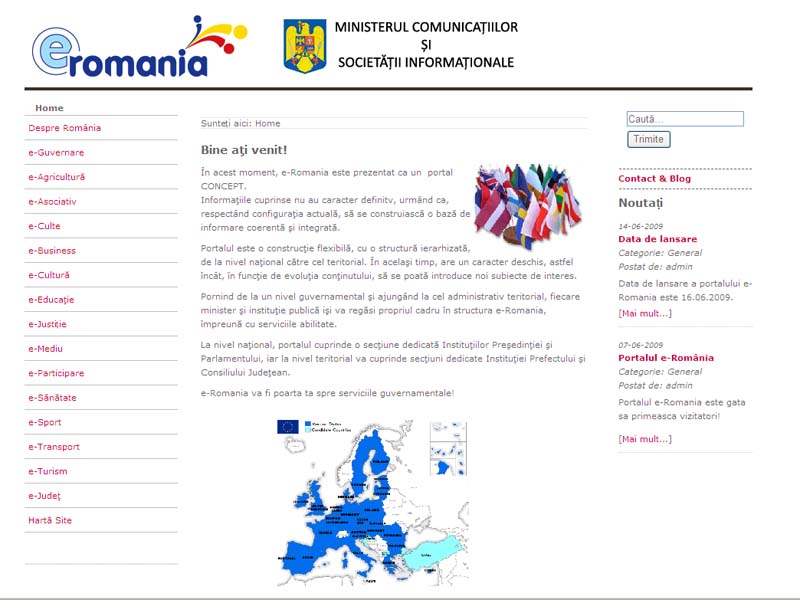 Care criza ? Guvernul da 500 mil. euro pe un portal online