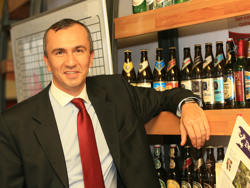 Mihai Ghyka face prima mutare de cand s-a intors in industria berii