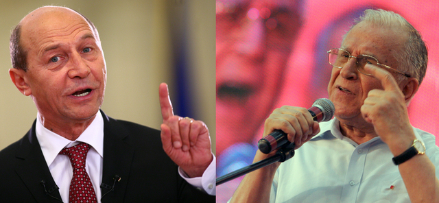 Revolutia starneste noi dispute intre Iliescu si Basescu