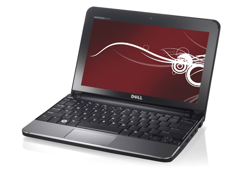 Mini-laptopul Dell Inspiron mini 10 are un ecran de 10.1 inch, o memorie interna de 1 GB si ruleaza pe sistemul de operare Windows XP Home SP3.