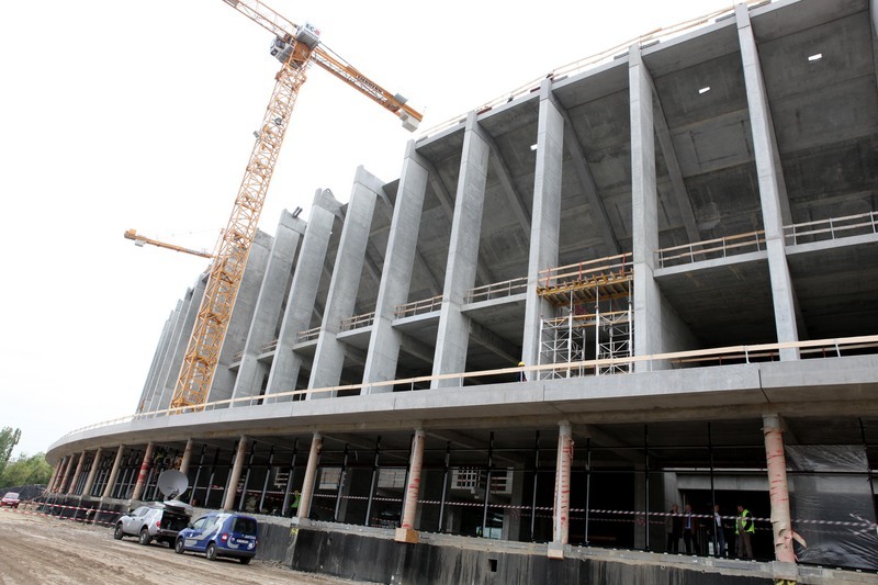 Singurul santier finantat de stat unde se lucreaza: Stadionul National Lia Manoliu