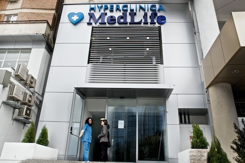 Clinicile private se inghesuie una peste alta in nordul Capitalei