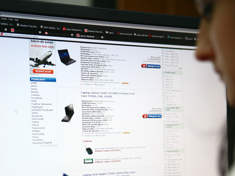 Aproape 16 mil. euro din publicitate online in 2009