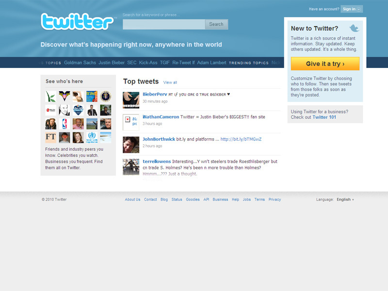 Mesajele de pe Twitter ajung in Biblioteca Congresului SUA