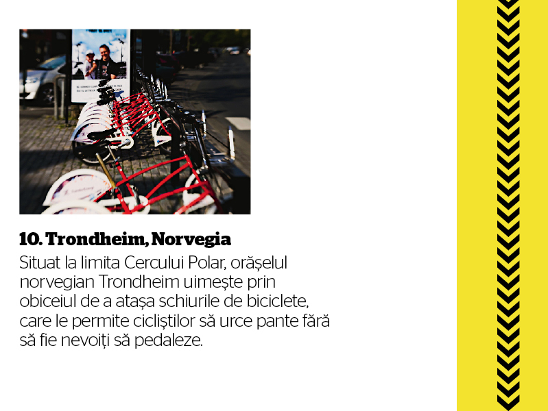 Topul 10 cele mai prietenoase orase pentru biciclisti