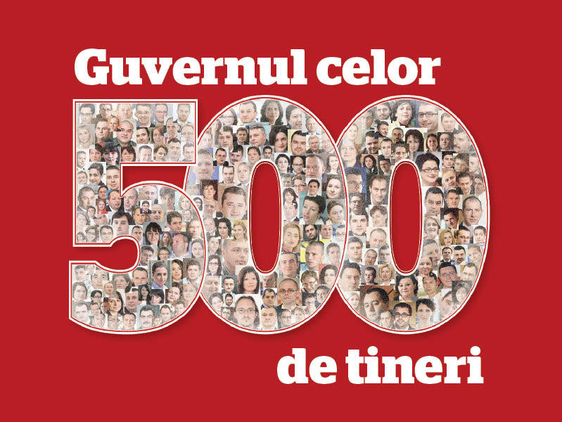 500 de tineri care ar putea salva Romania