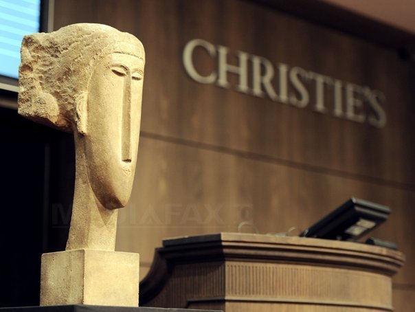 O sculptura de Modigliani, vanduta pentru o suma record