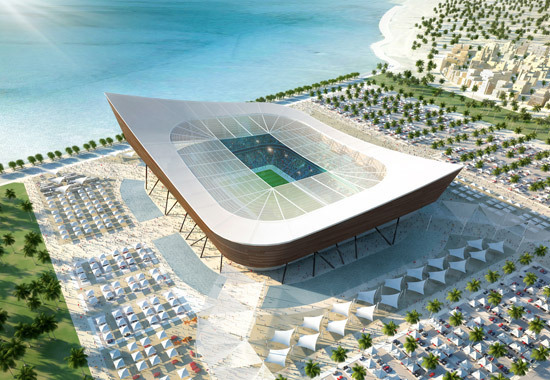 Lumea se pregateste deja pentru Cupa Mondiala din 2022. Qatarul mizeaza pe stadioane cu energie solara