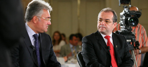 Videanu: Analizam reducerea cotei unice la 10%. Boc: Sa lasam scenarita