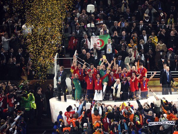 "Campeones! Campeones!" - Spania exulta dupa castigarea titlului mondial