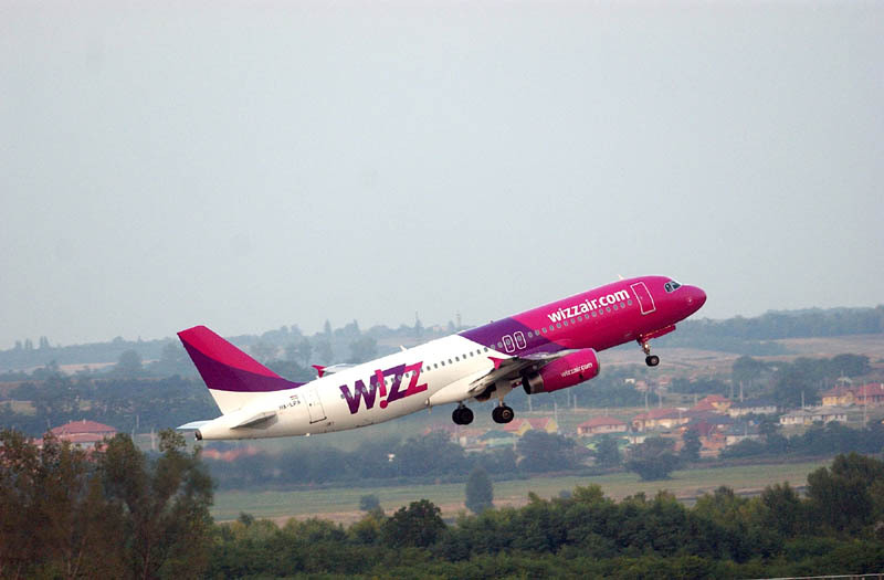 Wizz Air a transportat cu 31,4% mai multi pasageri in prima jumatate a anului