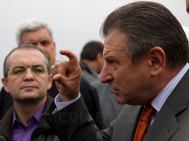 Berceanu si Boc inspecteaza lucrarile de constructie a variantei de ocolire a municipiului Lugoj