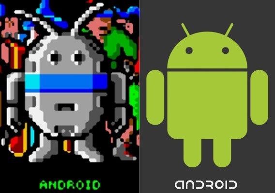 Lovitura de imagine: Logo-ul Google Android, furat dintr-un joc din anii 90?