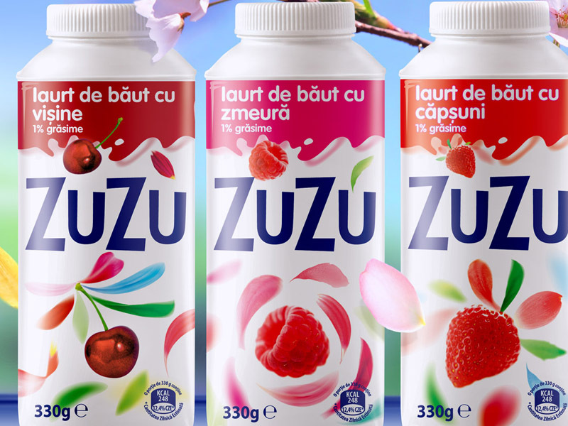 Zuzu, care realizeaza 40% din vanzarile Albalact, are cont pe Facebook