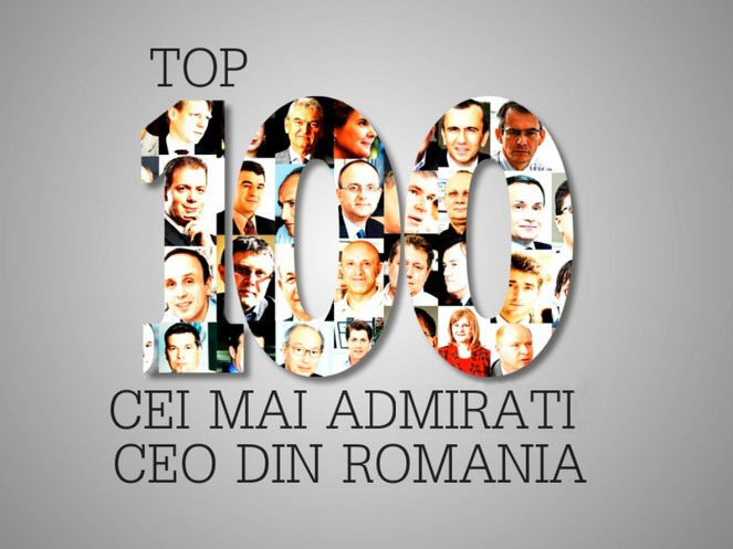 Cine sunt cei mai admirati 100 de manageri din Romania