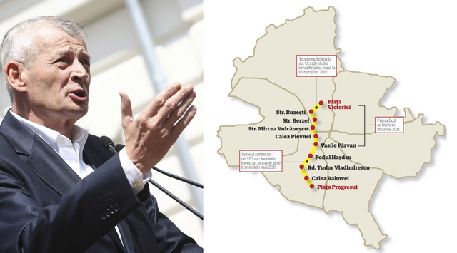 Cum va arata autostrada care va taia Bucurestiul si va trece pe sub Dealul Parlamentului