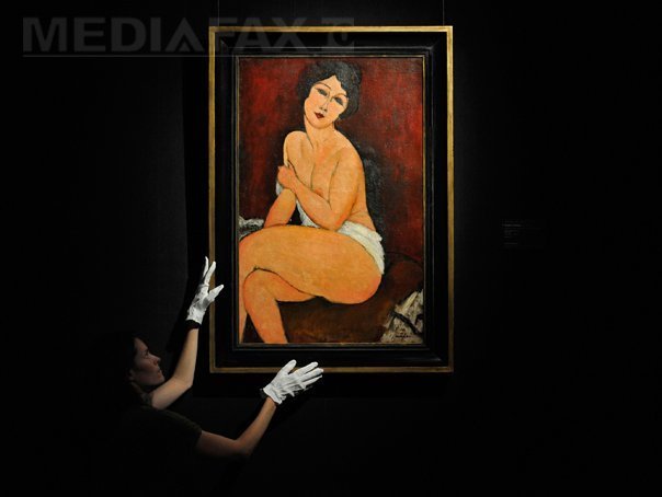 Record mondial pentru o pictura de Modigliani vanduta pentru 68,9 milioane de dolari