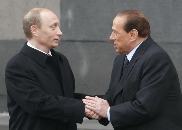 WikiLeaks: Berlusconi a profitat de pe urma unor acorduri secrete cu Vladimir Putin