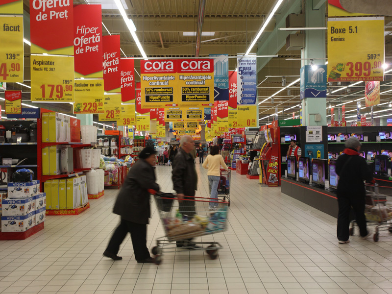 GfK: cei mai mari cinci retaileri detin 22% din FMCG