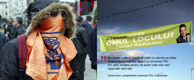 Verde-nrourat: PDL renunta la portocaliu si trece la culori de camuflaj. Primul candidat fara sigla