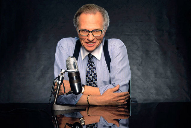 Larry King a prezentat joi ultima lui emisiune