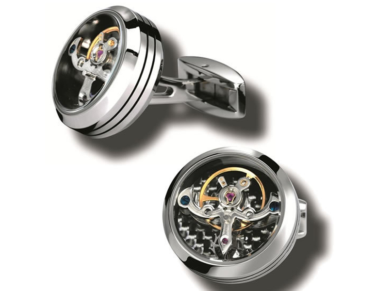 Cadoul perfect pentru colectionarii de ceasuri – butonii Tourbillon